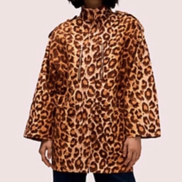kate spade Jackets & Blazers - KATE SPADE panthera cheetah print coat